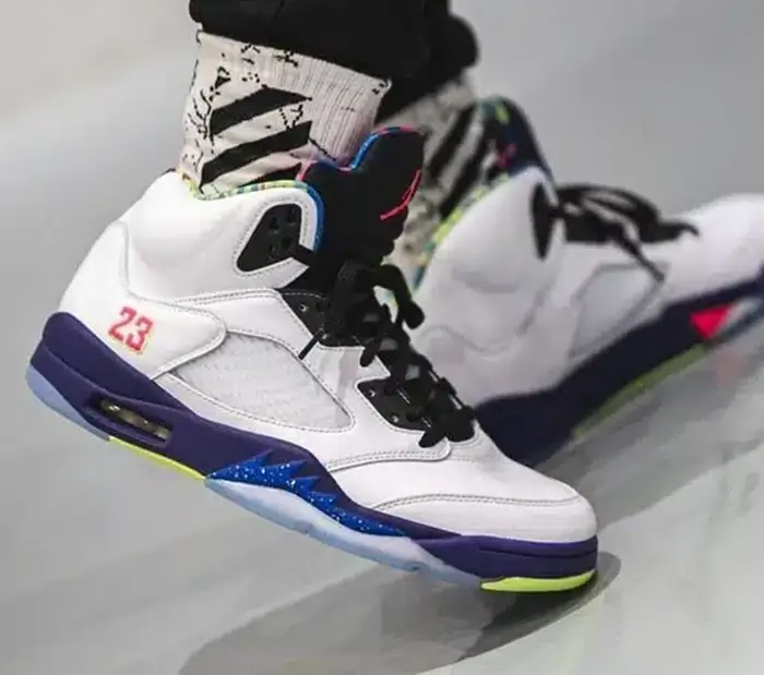 Giày Nike Air Jordan 5 Retro Alternate Bel-Air DB3335-100 - Ảnh 4