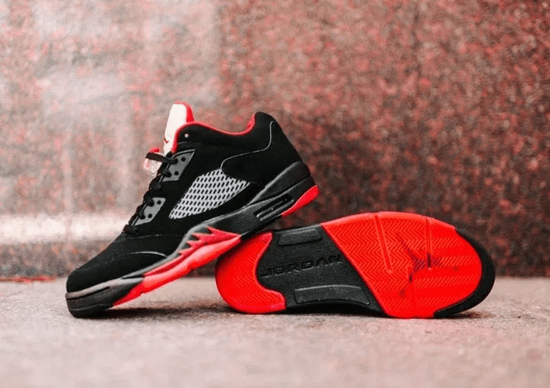 Giày Nike Air Jordan 5 Retro Low BG 'Alternate 90' 314338-001 - Ảnh 2