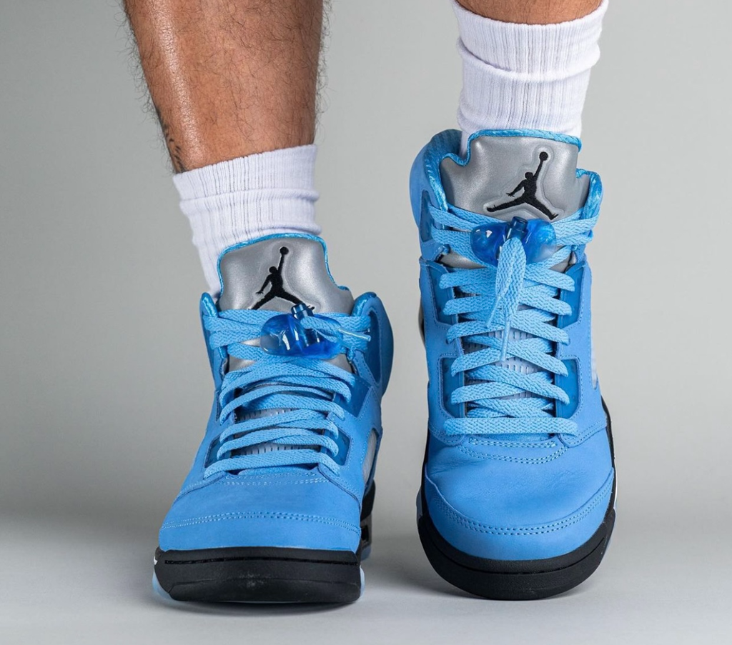 Giày Nike Air Jordan 5 Retro 'University Blue' DV1310-401 - Ảnh 4