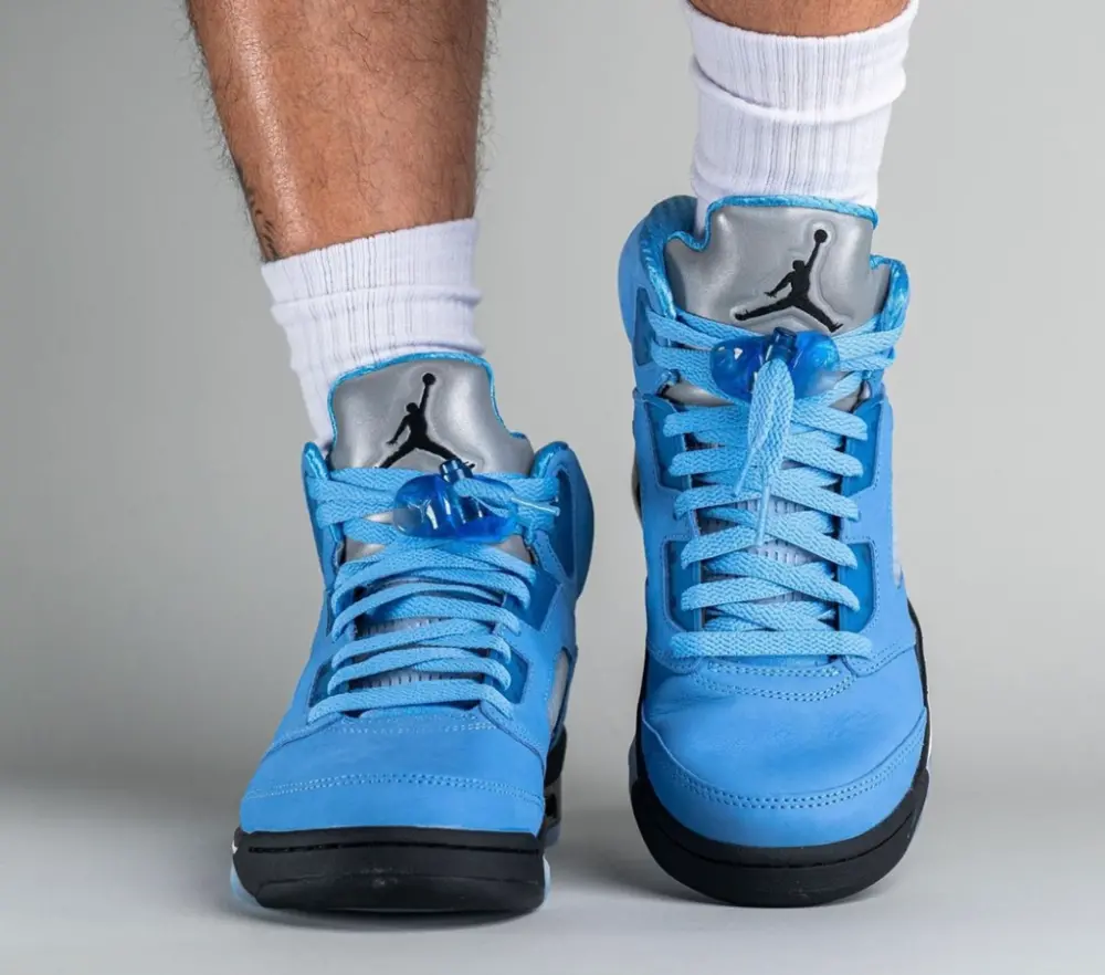Giày Nike Air Jordan 5 Retro 'University Blue' DV1310-401 - Ảnh 4