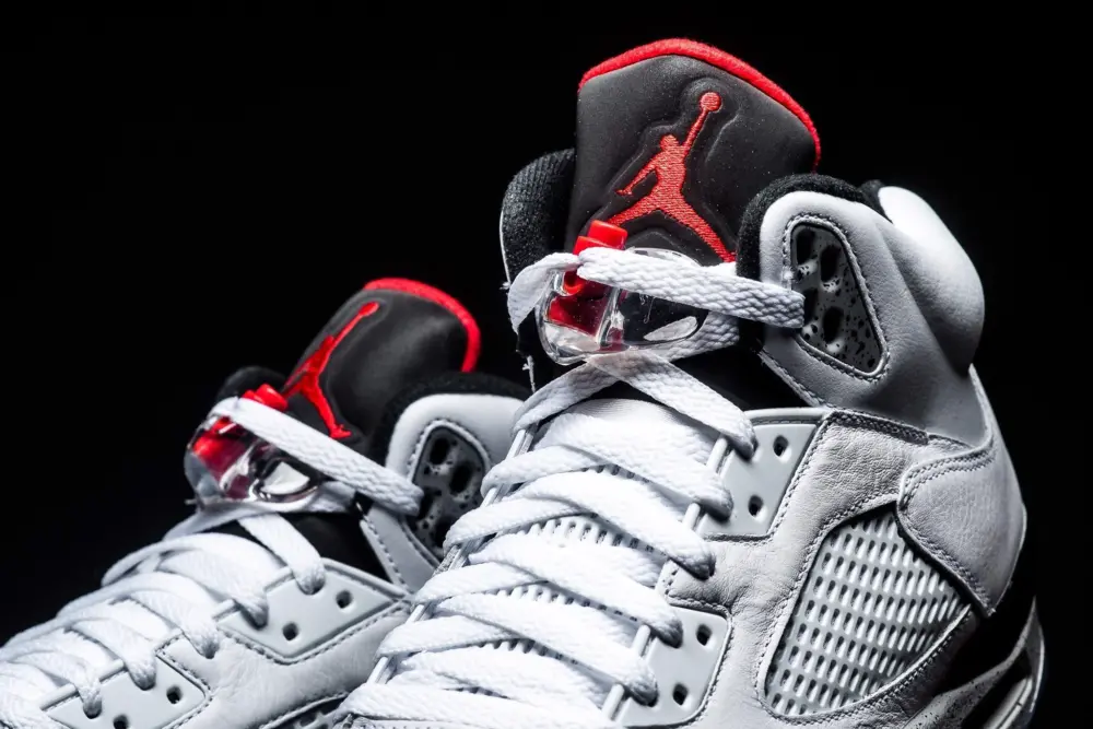 Giày Nike Air Jordan 5 Retro 'White Cement' 136027-104 - Ảnh 3