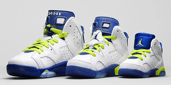 Giày Nike Air Jordan 6 Retro GG 'Fierce Green' 543390-108 - Ảnh 4