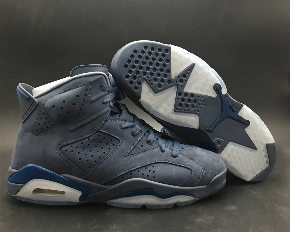Giày Nike Jordan 6 Retro 'Diffuse Blue' 384664-400 - Ảnh 6