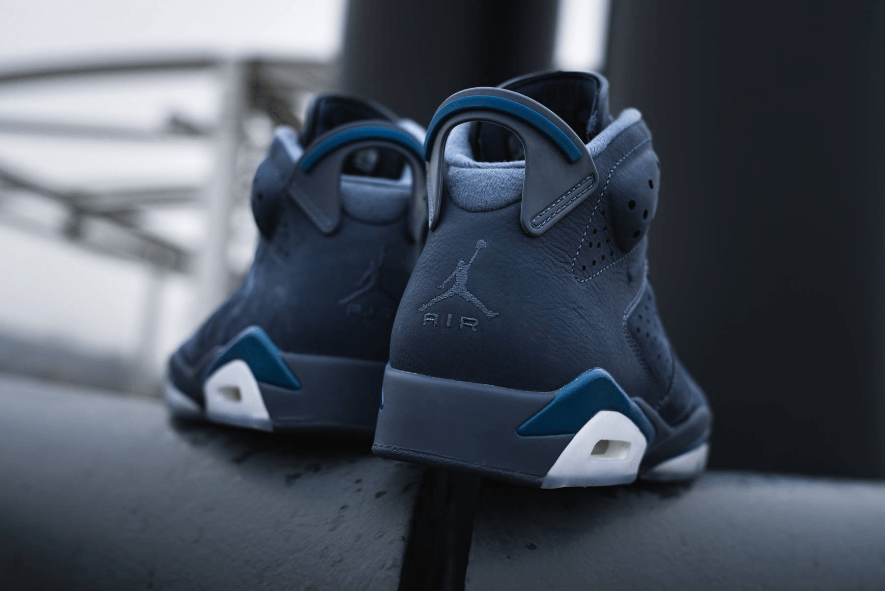 Giày Nike Jordan 6 Retro 'Diffuse Blue' 384664-400 - Ảnh 4