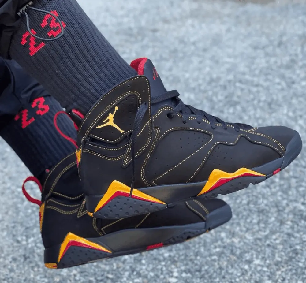 Alternative view of Giày Nike Air Jordan 7 Retro 'Citrus' CU9307-081