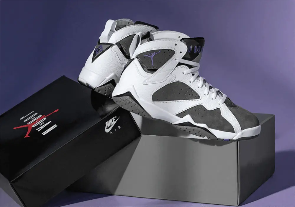 Giày Nike Air Jordan 7 Retro 'Flint' 2021 CU9307-100 - Ảnh 3