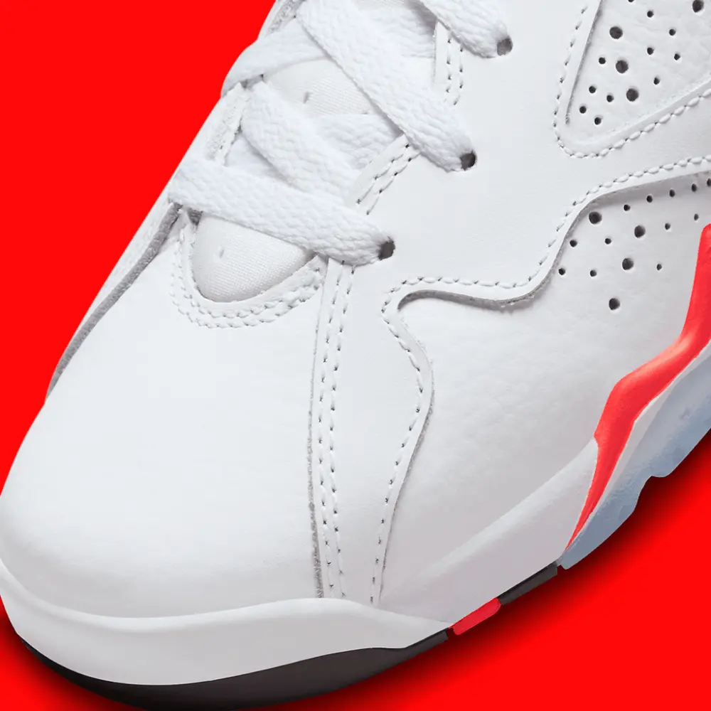 Giày Nike Air Jordan 7 Retro 'White Infrared' CU9307-160 - Ảnh 7