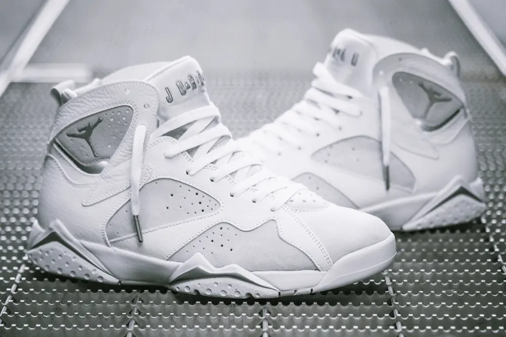 Giày Nike Air Jordan 7 Retro GS 'Pure Money' 304774-120 - Ảnh 3