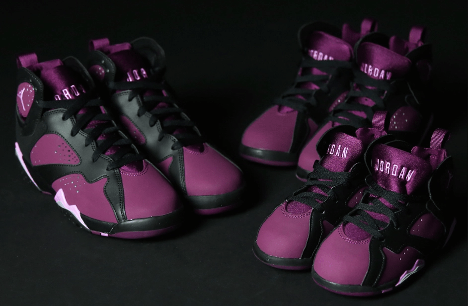 Giày Nike Air Jordan 7 Retro GG 'Mulberry' 442960-009 - Ảnh 2