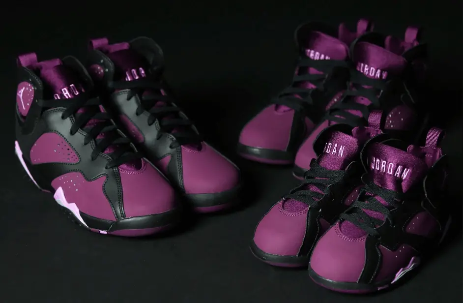 Alternative view of Giày Nike Air Jordan 7 Retro GG 'Mulberry' 442960-009