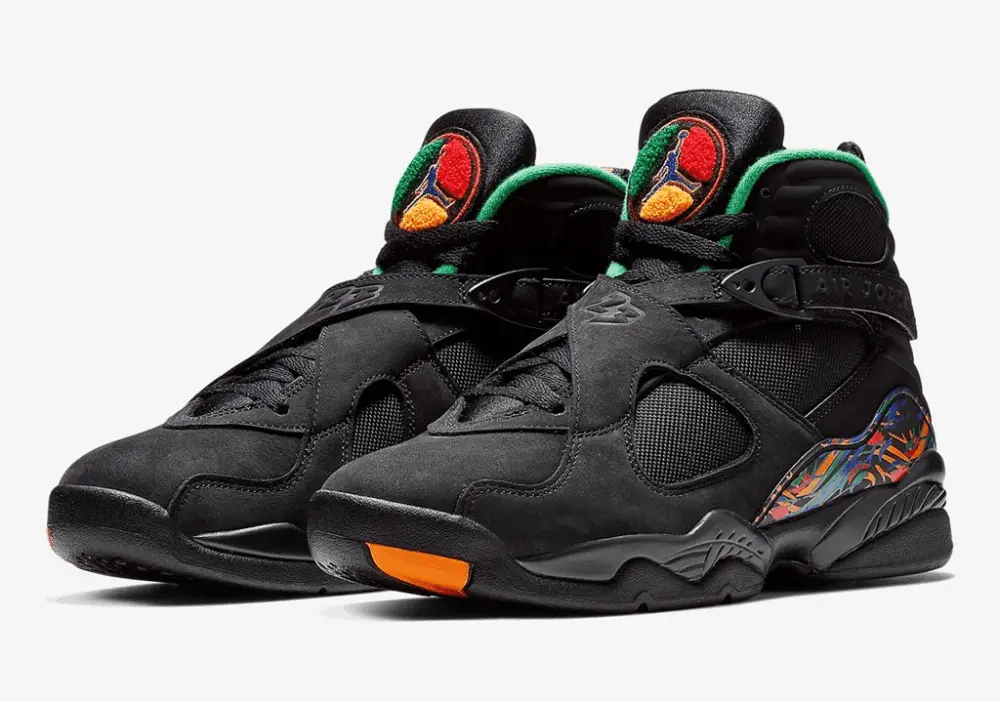 Alternative view of Giày Nike Air Jordan 8 Retro GS 'Tinker Air Raid' 305368-004