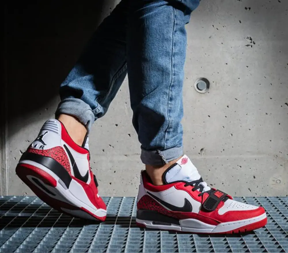 Giày Nike Jordan Legacy 312 Low 'Chicago Red' CD7069-116 - Ảnh 3