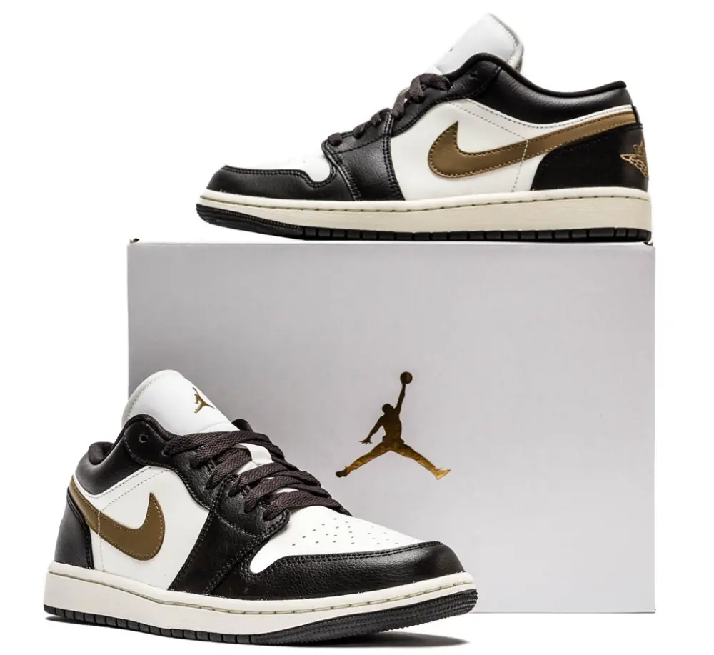 Giày Nike Air Jordan 1 Low 'Shadow Brown' DC0774-200 - Ảnh 6