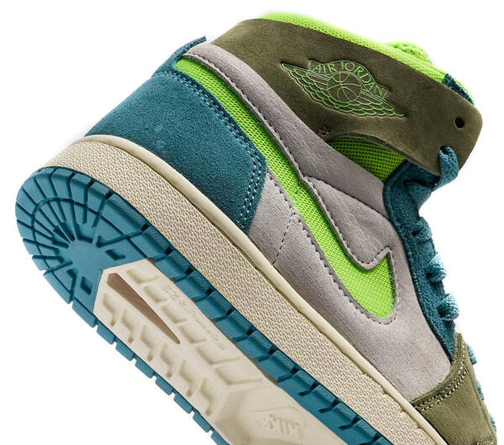 Giày Nike Air Jordan 1 High CMFT 2 'University Blue Volt' DV1305-433 - Ảnh 4