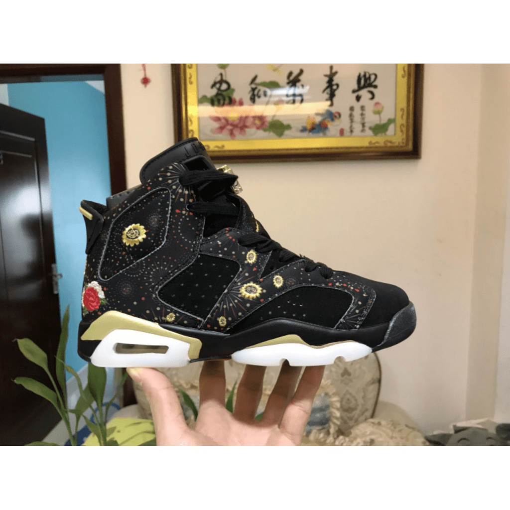 Giày Nike Air Jordan 6 Retro BG 'Chinese New Year' AA2495-021 - Ảnh 6