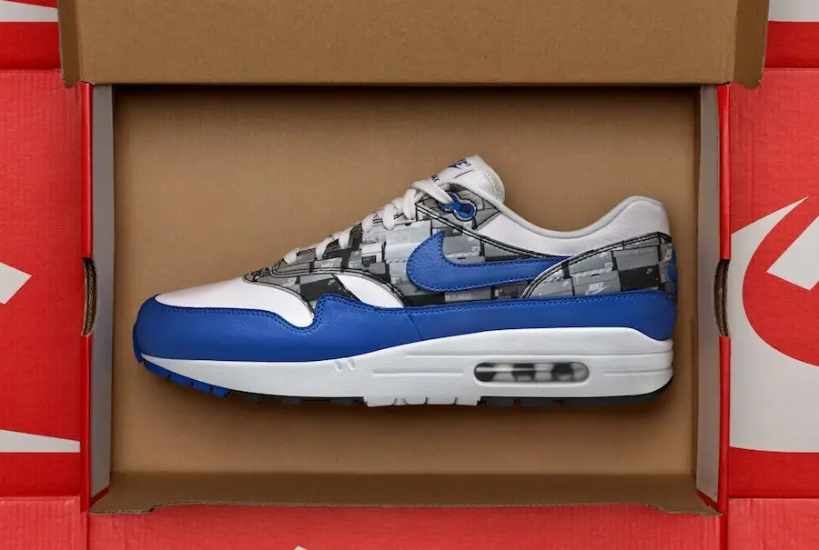 Giày Nike Air Max 1 Atmos We Love Nike (Game Royal) AQ0927-100 - Ảnh 3
