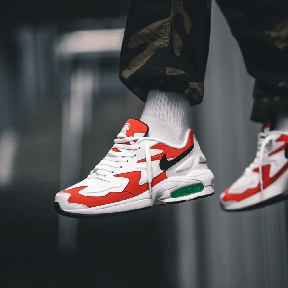 Giày Nike Air Max 2 Light 'Habanero Red' AO1741-101 - Ảnh 4
