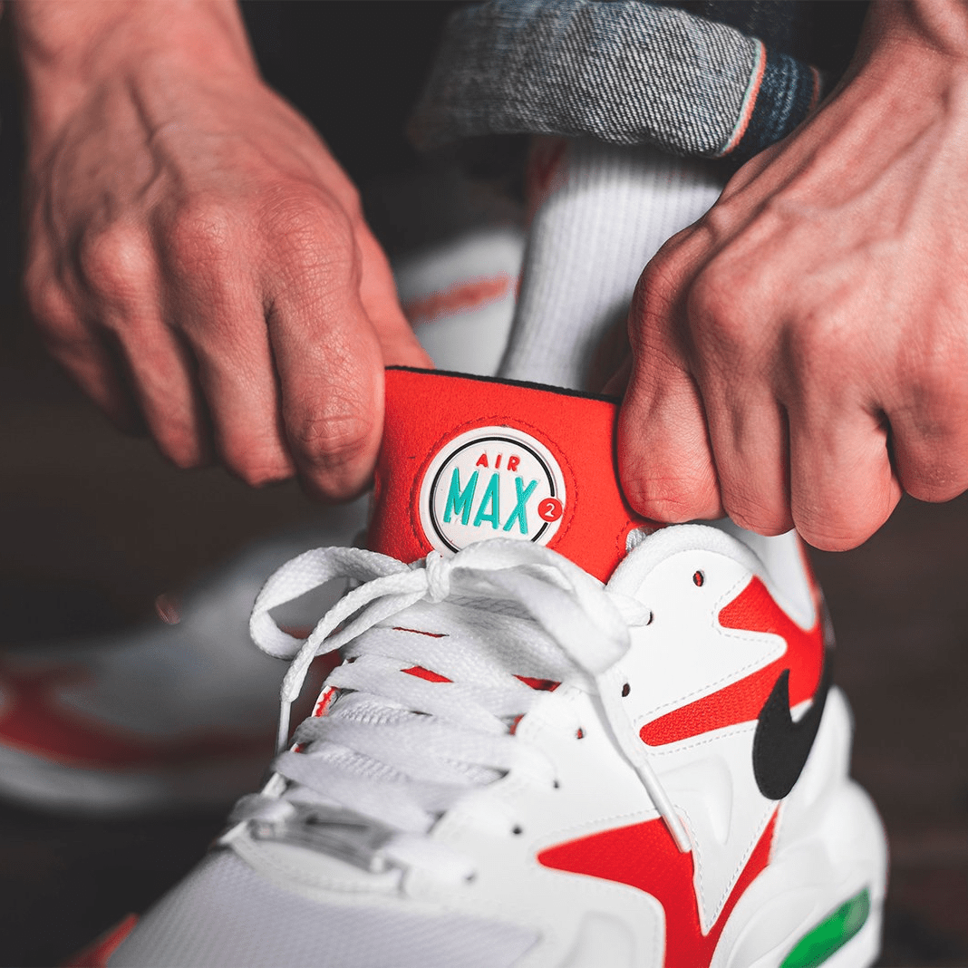 Giày Nike Air Max 2 Light 'Habanero Red' AO1741-101 - Ảnh 2