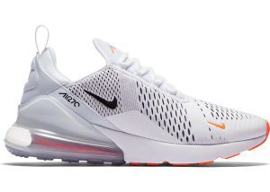 Giày Nike Air Max 270 'White Black Total Orange' AH8050-106