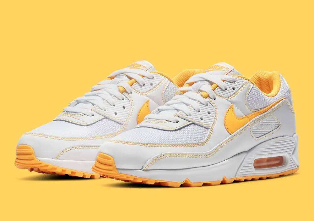 Giày Nike Air Max 90 'Laser Orange' DH0276-100 - Ảnh 4