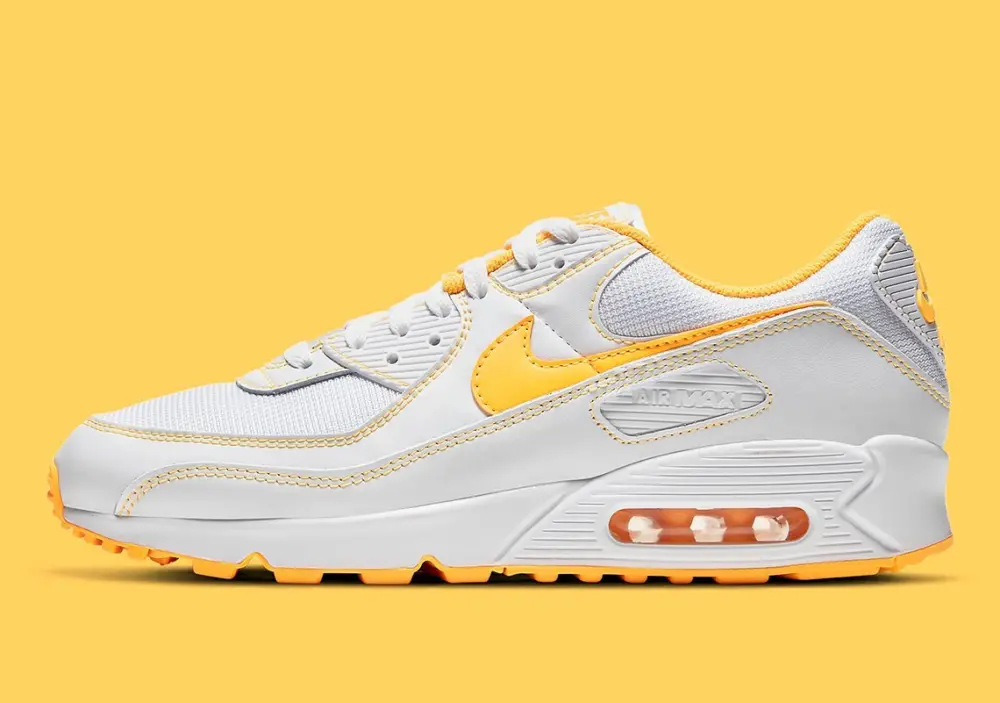 Giày Nike Air Max 90 'Laser Orange' DH0276-100 - Ảnh 3