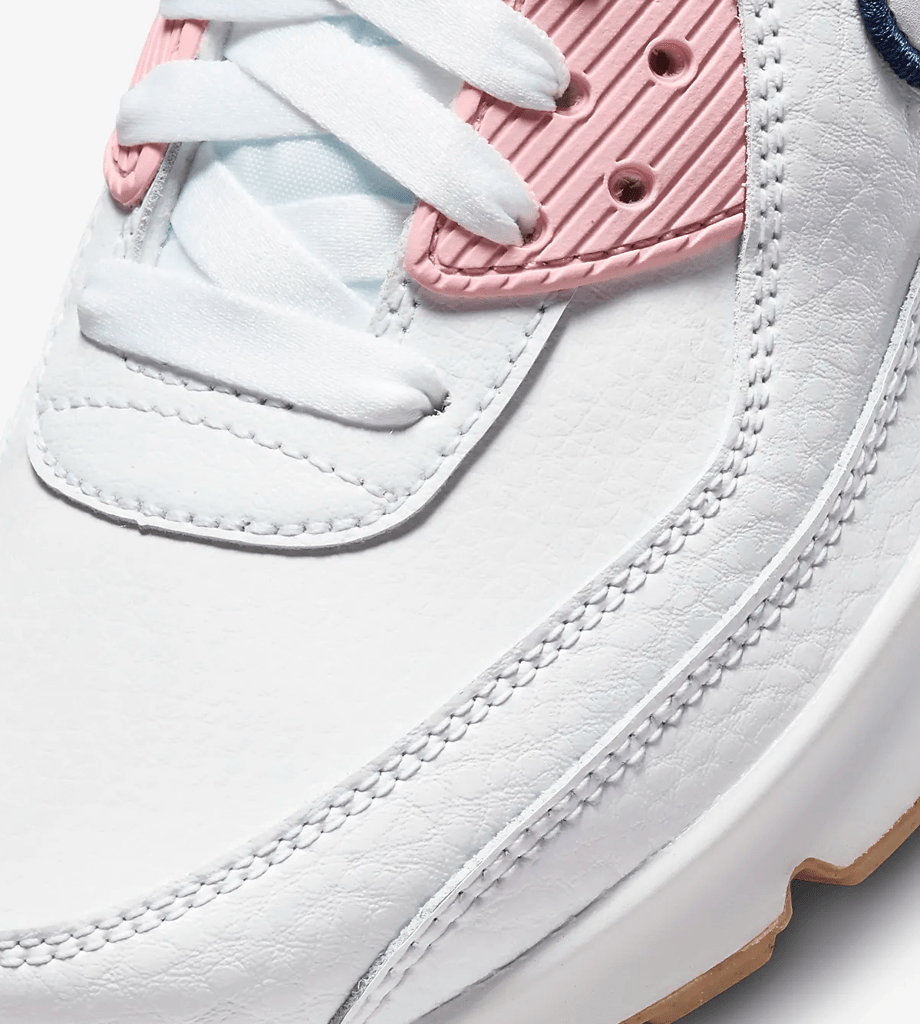 Giày Nike Air Max 90 LTR SE Older Kids' Shoes 'White Pink Glaze' DB0472-100 - Ảnh 6