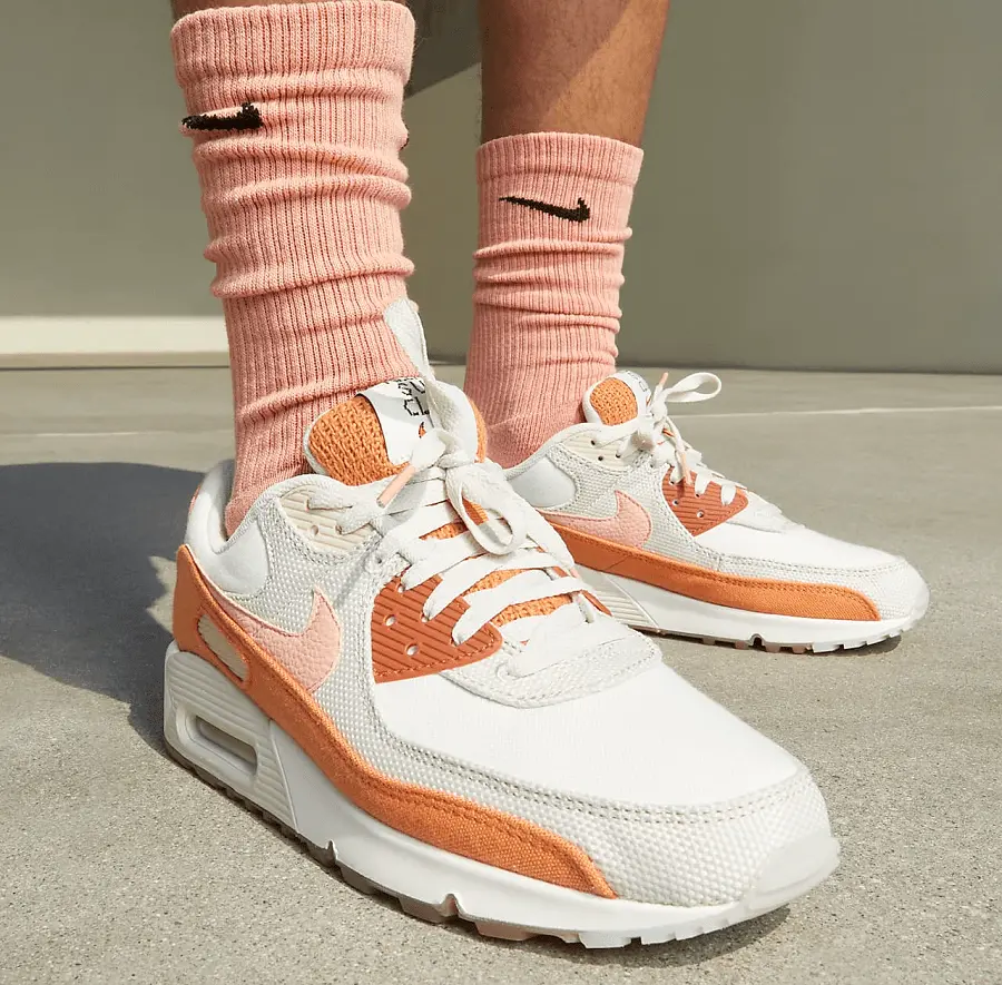 Giày Nike Air Max 90 Sun Club 'Tan Orange' DM0036-100 - Ảnh 3