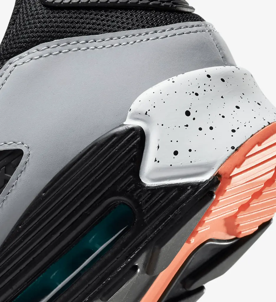 Giày Nike Air Max 90 'Black Turf Orange' DC9845-100 - Ảnh 7