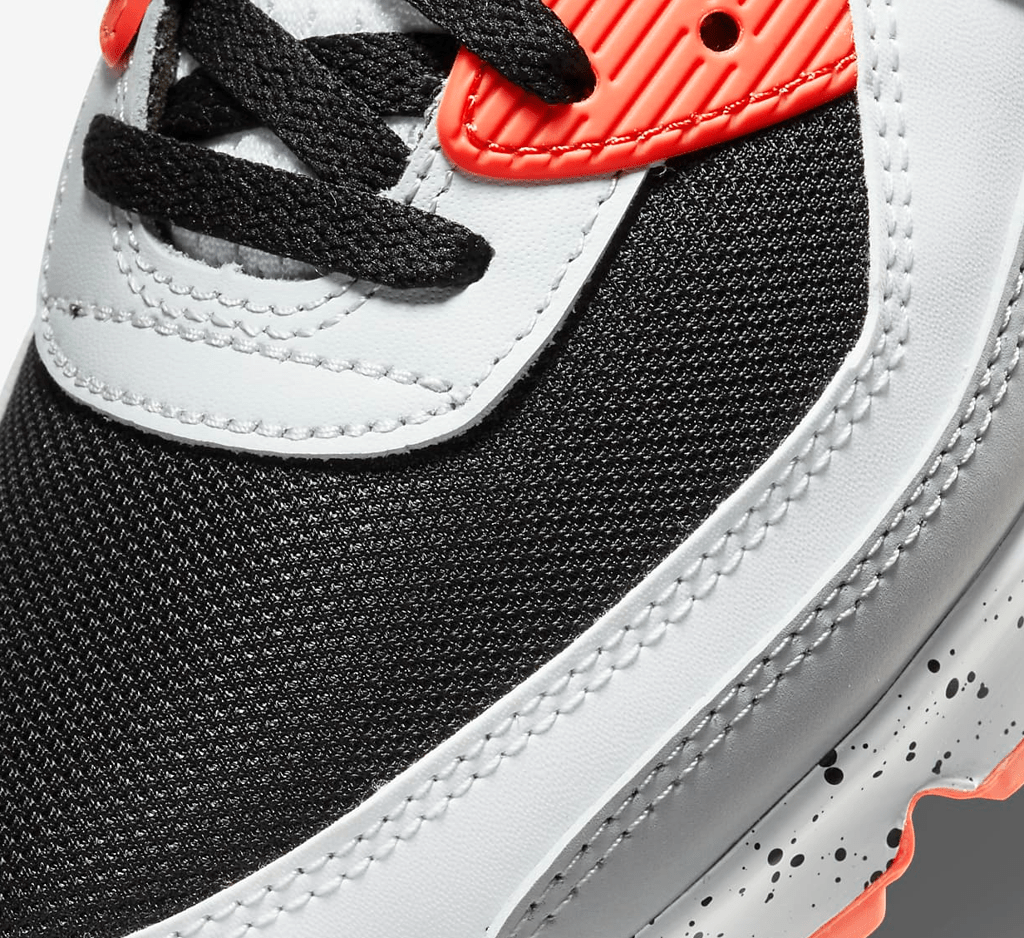 Giày Nike Air Max 90 'Black Turf Orange' DC9845-100 - Ảnh 6