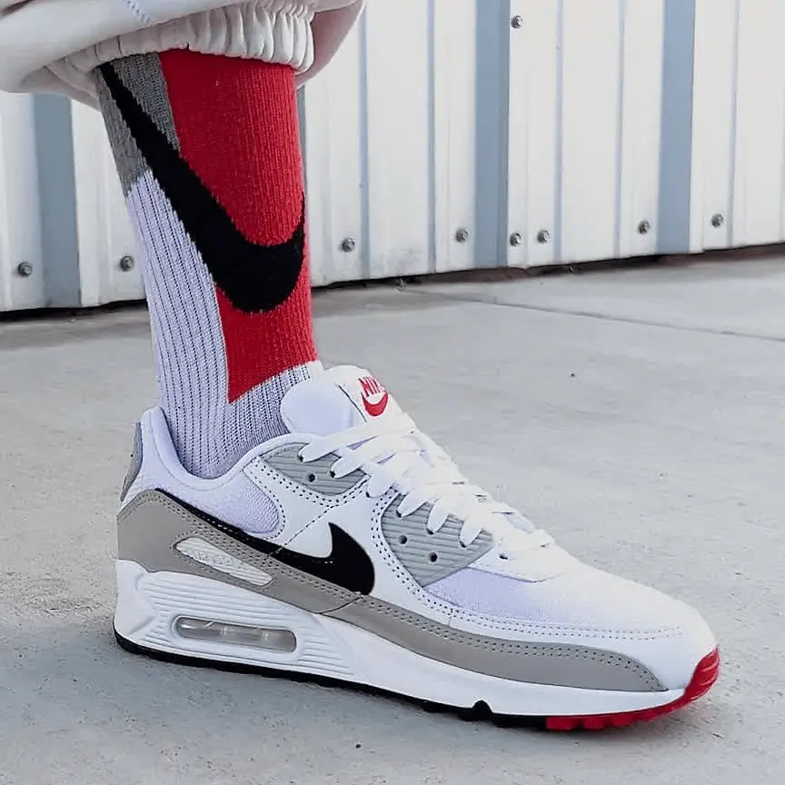 Alternative view of Giày Nike Air Max 90 'Light Iron Ore Black' DX0116-101