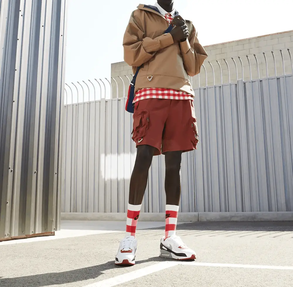 Alternative view of Giày Nike Air Max 90 'Photon Dust Varsity Red' DO8902-001