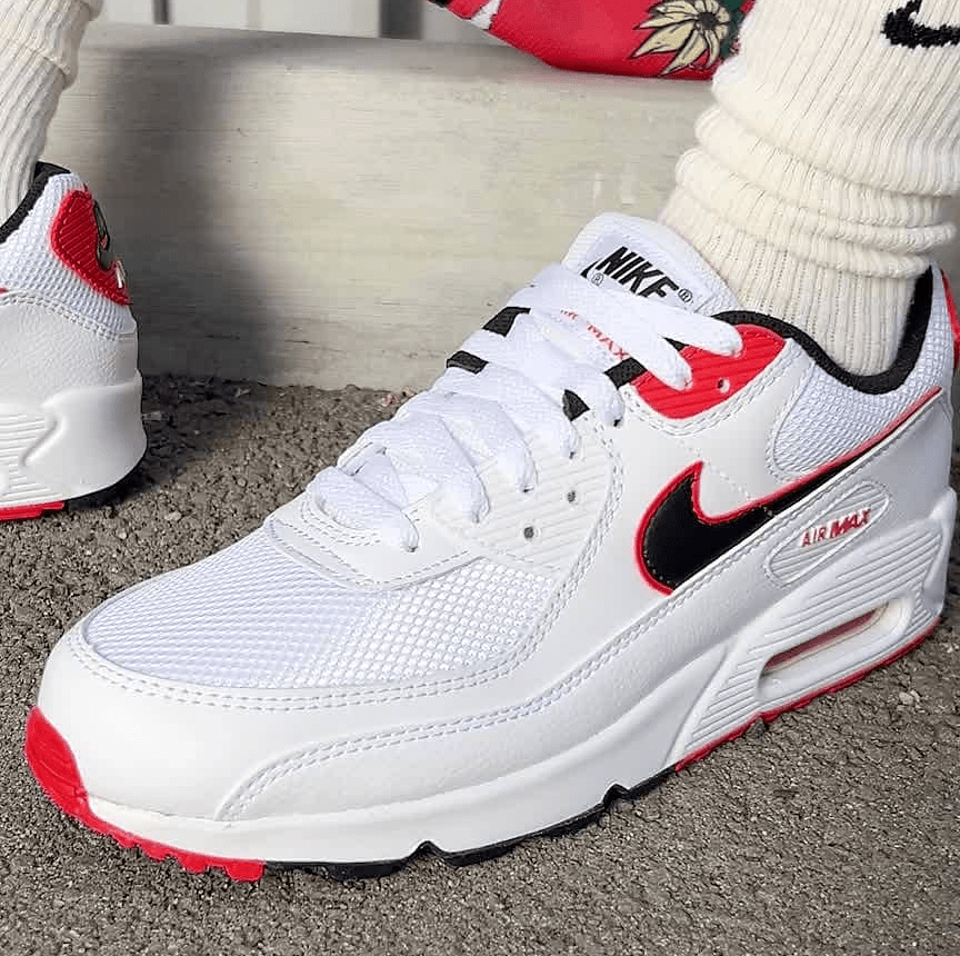 Giày Nike Air Max 90 'White Max Orange' DO8903-100 - Ảnh 3