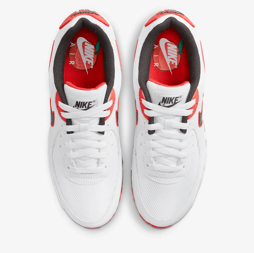 Giày Nike Air Max 90 'White Max Orange' DO8903-100 - Ảnh 7