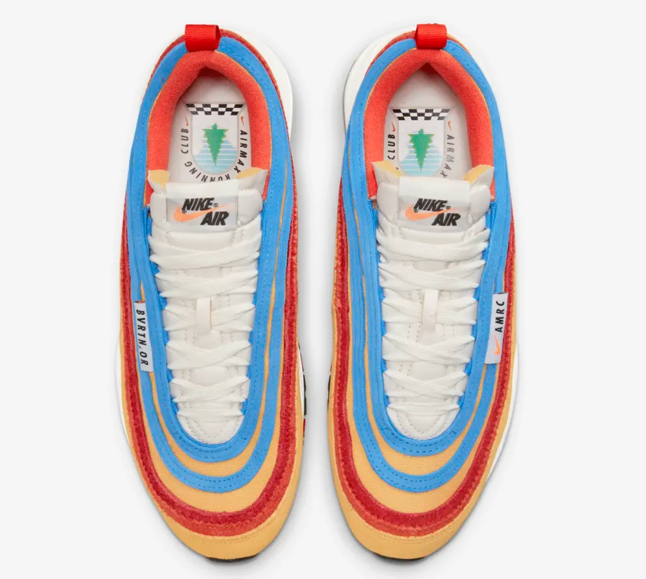 Giày Nike Air Max 97 SE 'Running Club Pollen Orange' DH1085-700 - Ảnh 7
