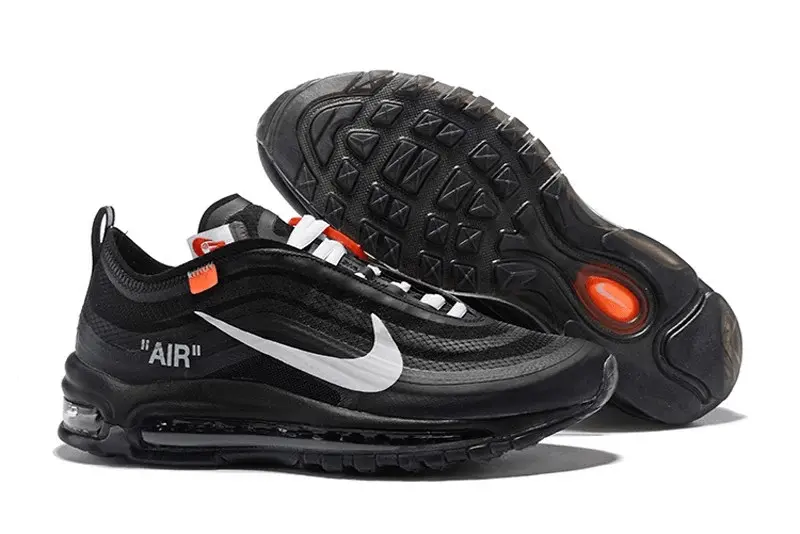 Alternative view of Giày Nike Off-White x Air Max 97 'Black' AJ4585-001