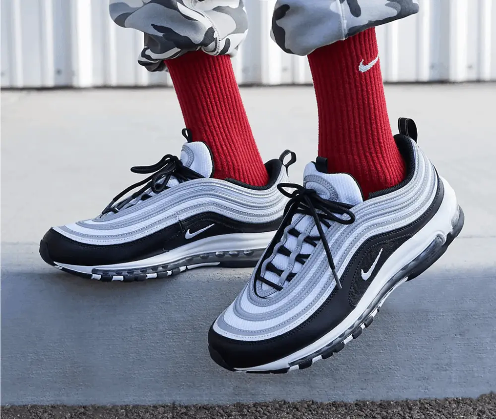 Giày Nike Air Max 97 'Black Metallic Silver' DM0027-001 - Ảnh 3