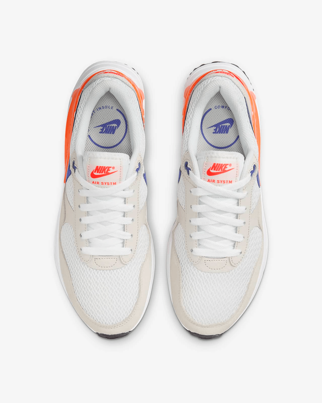 Giày Nike Air Max SYSTM 'White Bright Crimson Lapis' DM9538-101 - Ảnh 3