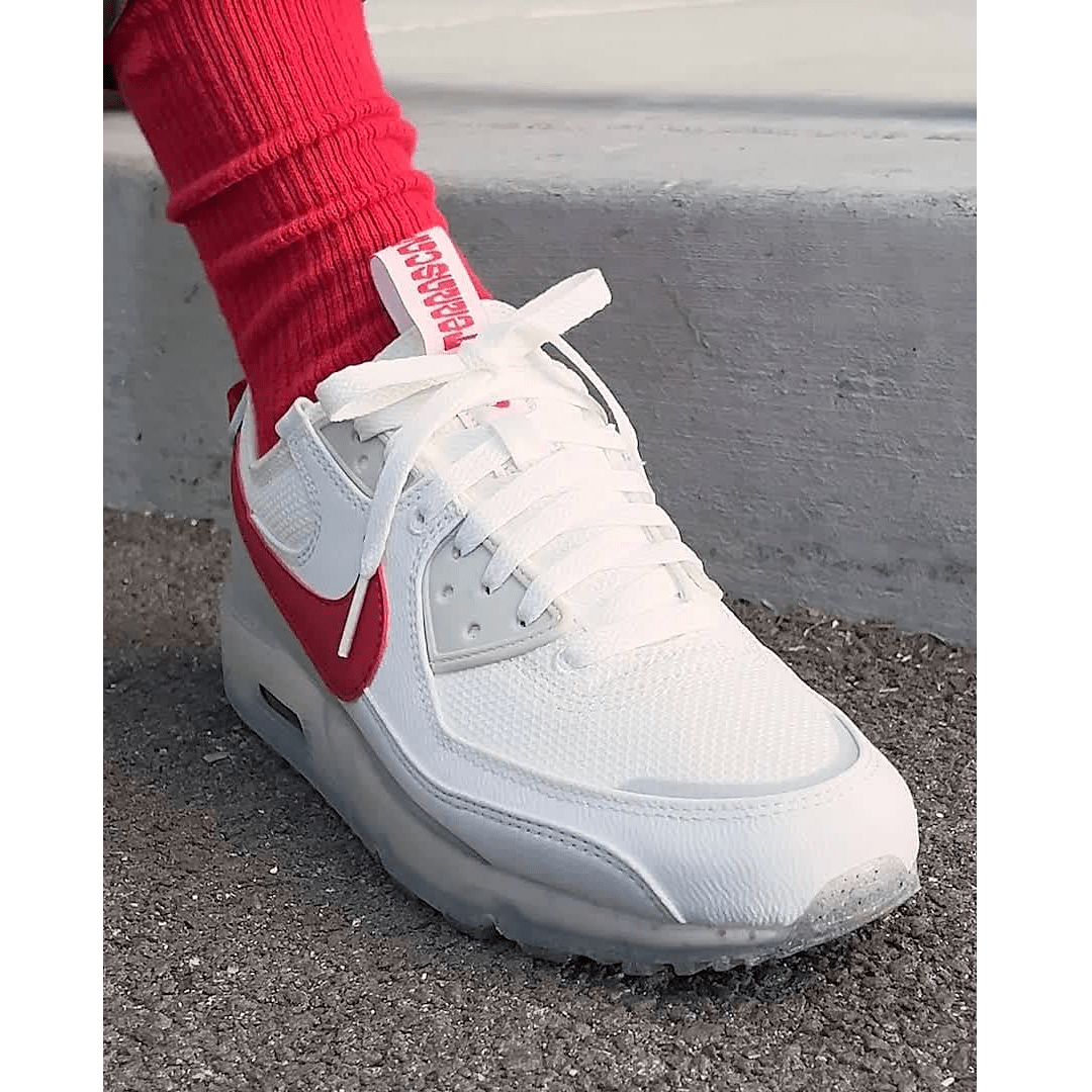 Giày Nike Air Max 90 Terrascape ‘White Red’ DQ3987-100 - Ảnh 7