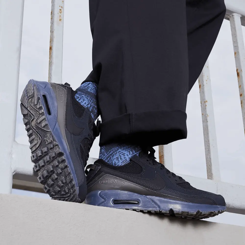 Giày Nike Air Max Terrascape 90 'Triple Black' DQ3987-002 - Ảnh 3