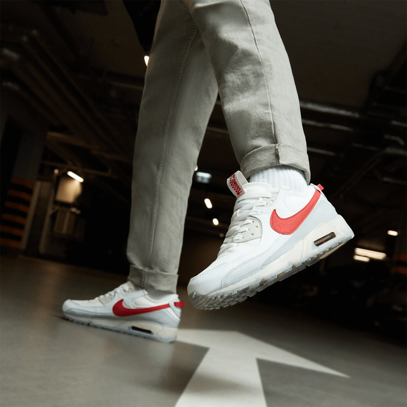 Giày Nike Air Max 90 Terrascape ‘White Red’ DQ3987-100 - Ảnh 6