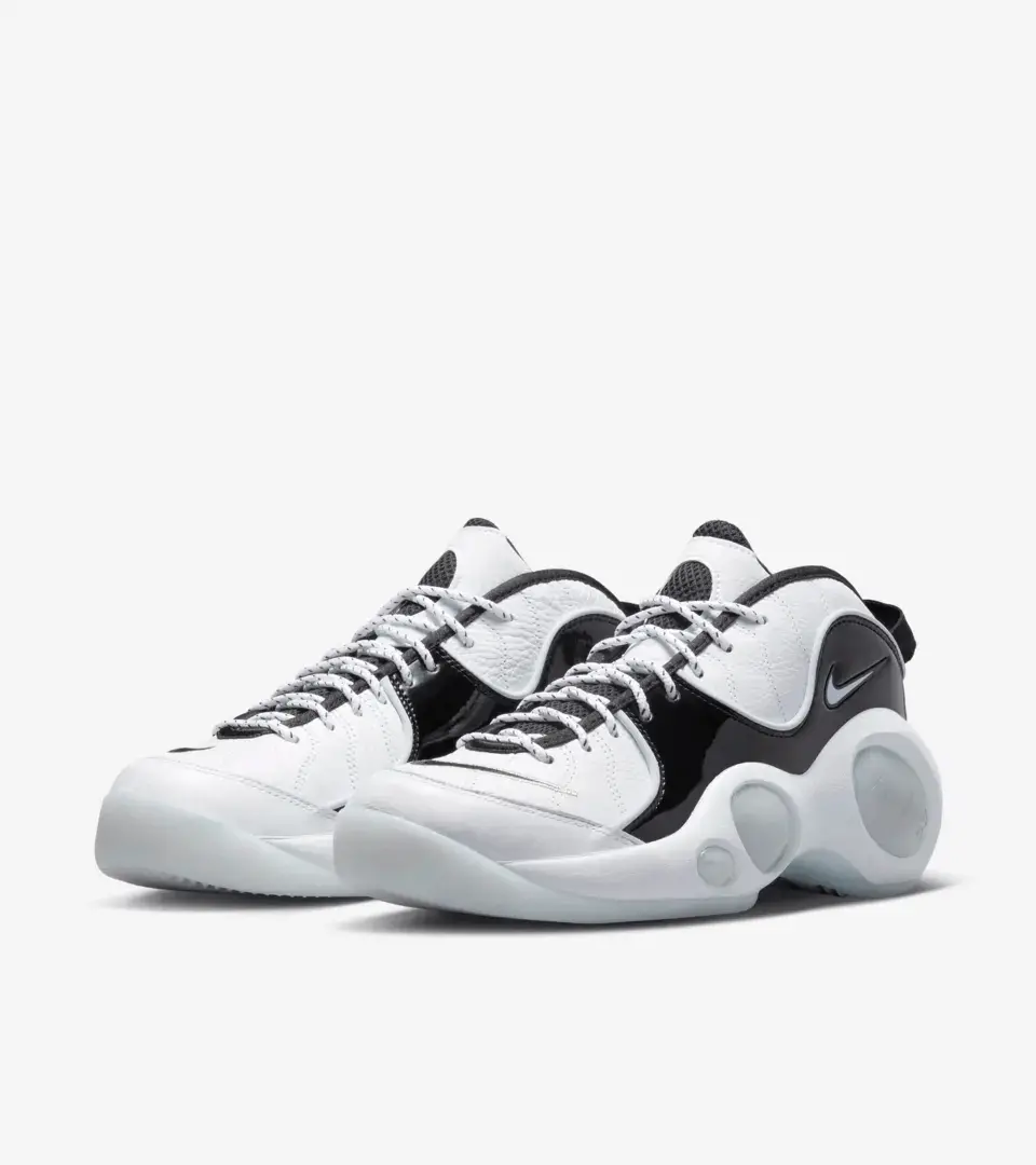 Giày Nike Air Zoom Flight 95 'Black Patent' DV0820-100 - Ảnh 4