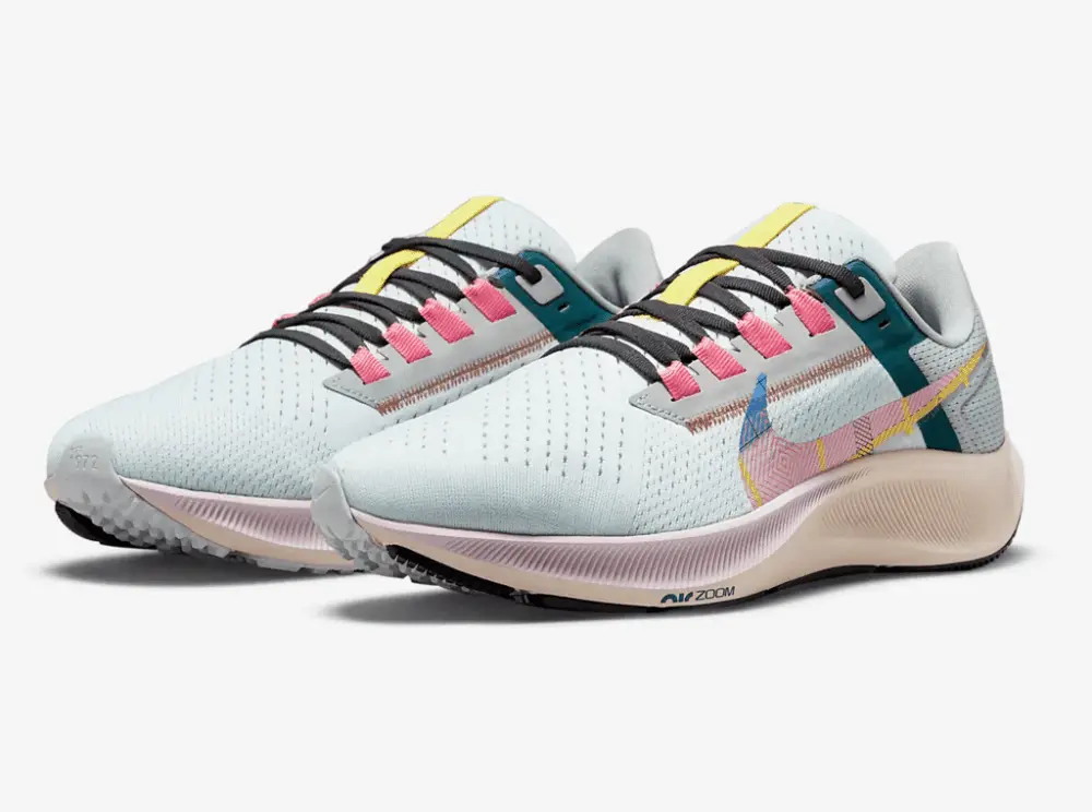 Giày Nike Air Zoom Pegasus 38 Premium Pink Blue DC8796-400 - Ảnh 4