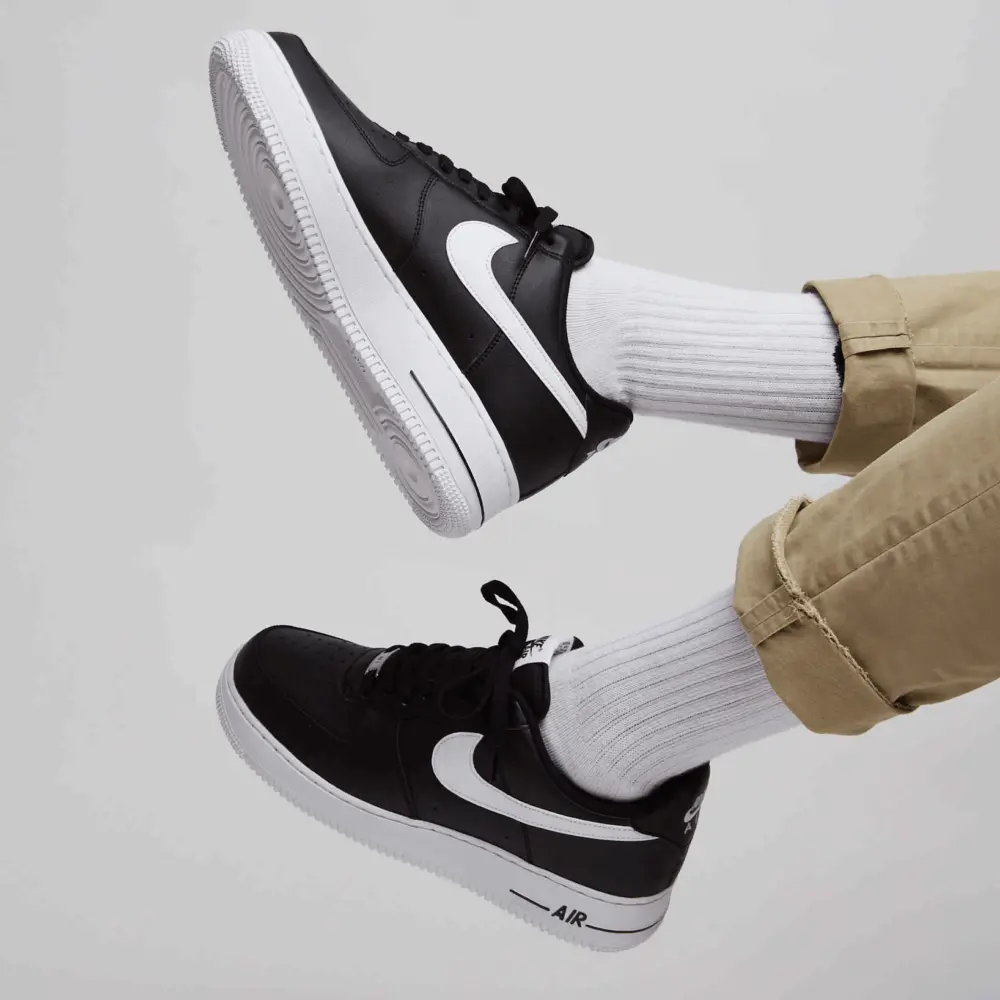 Alternative view of Giày Nike Air Force 1 '07 AN20 'Black White' CJ0952-001