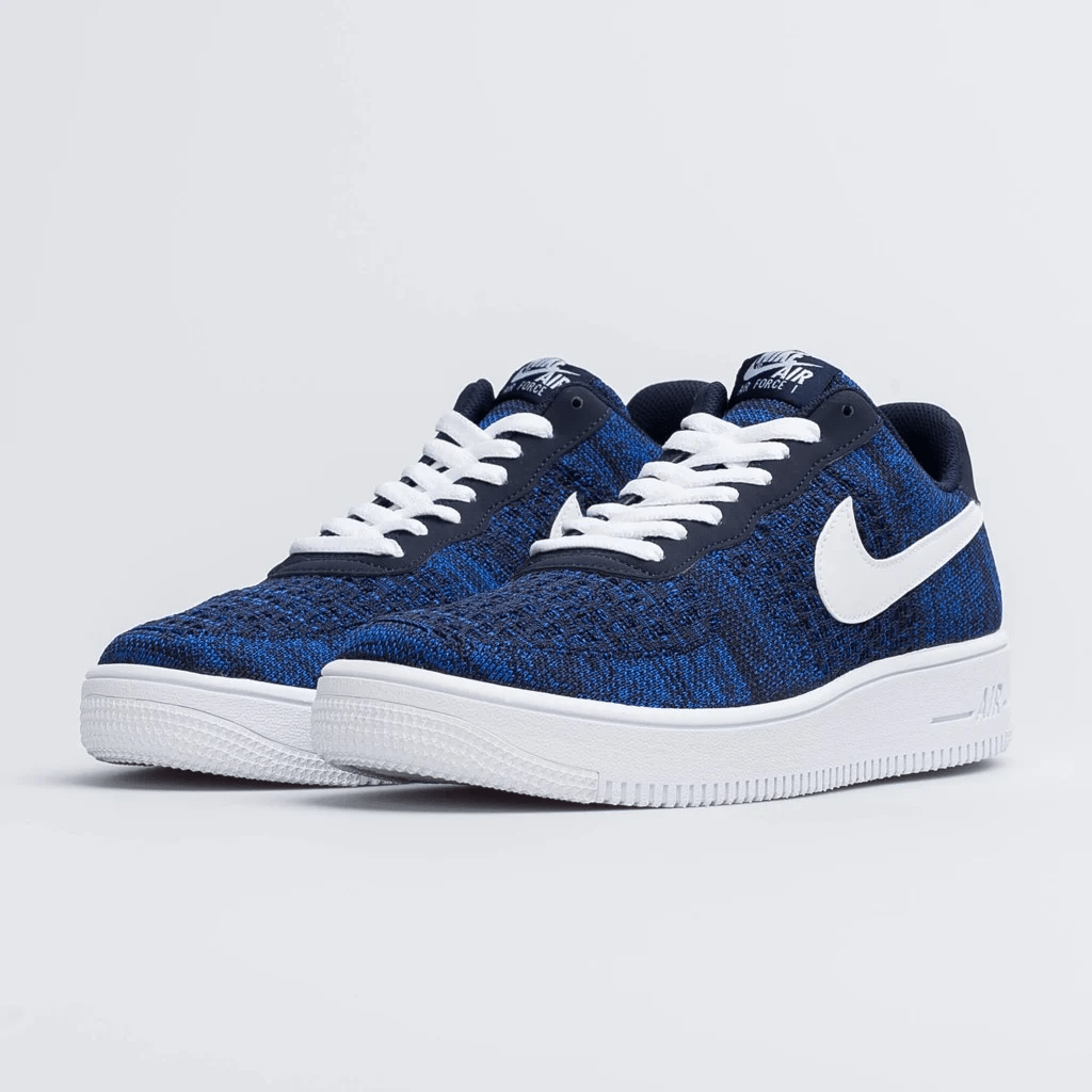 Giày Nike Air Force 1 Flyknit Low 2.0 'College Navy' AV3042-400 - Ảnh 2
