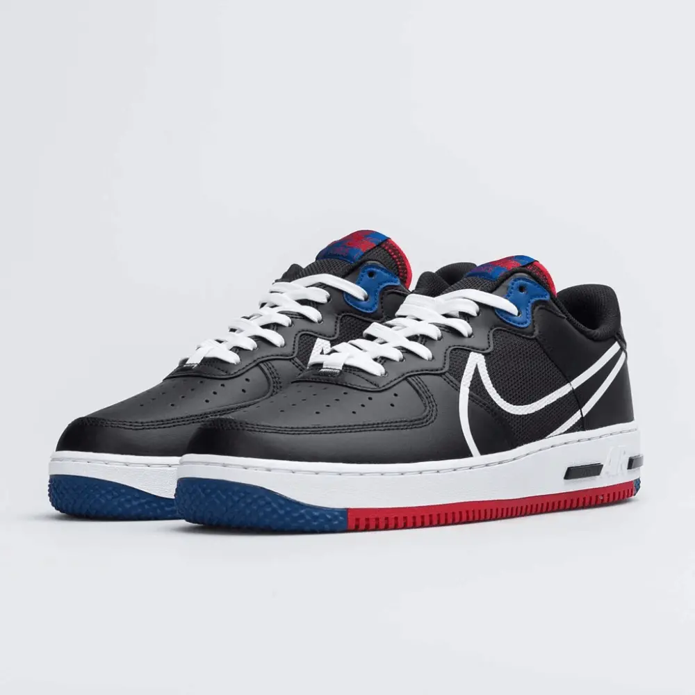 Alternative view of Giày Nike Air Force 1 Low White React CT1020-001