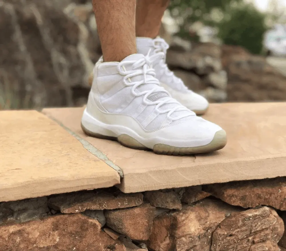 Giày Nike Air Jordan 11 Retro 'Silver Anniversary' 408201-101 - Ảnh 4