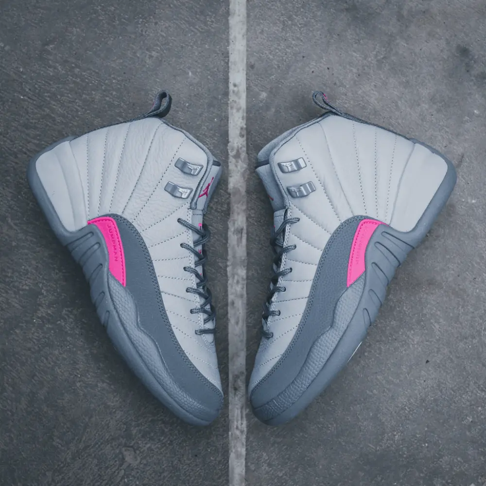 Giày Nike Air Jordan 12 Retro GG 'Vivid Pink' 510815-029 - Ảnh 3