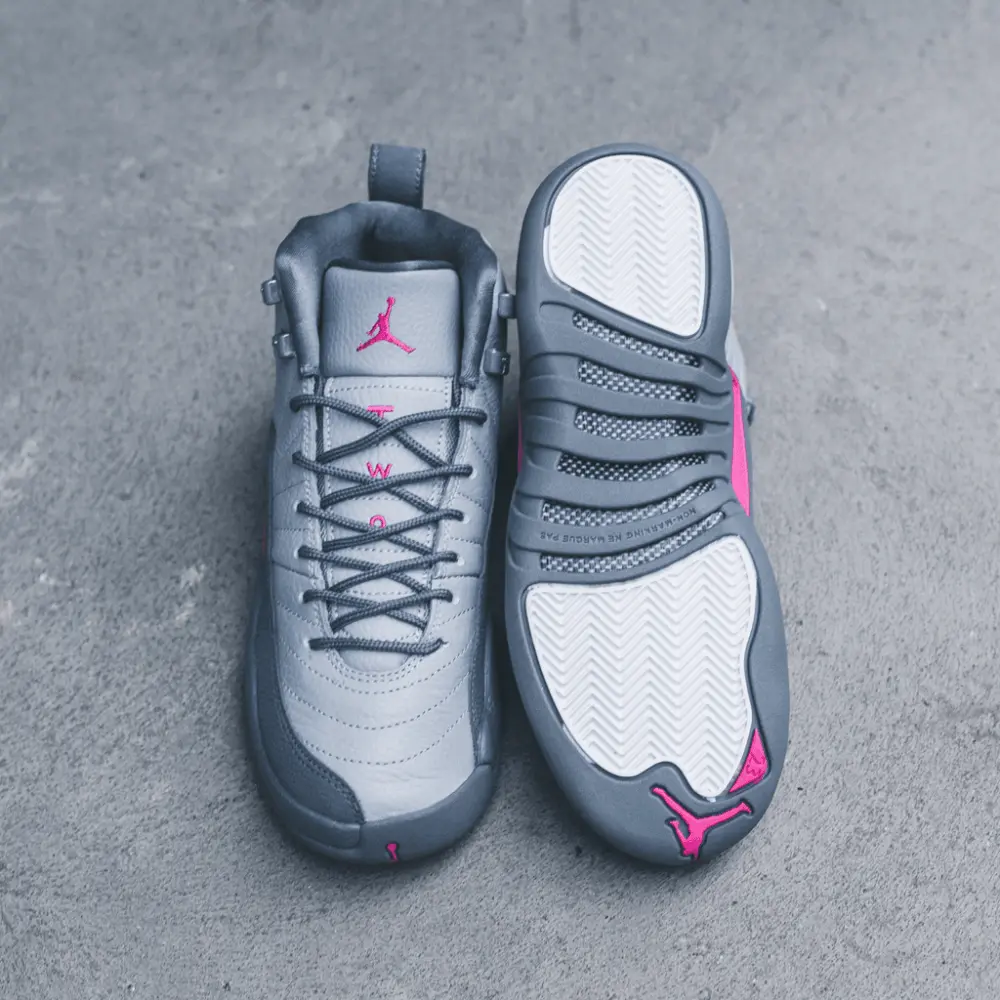 Giày Nike Air Jordan 12 Retro GG 'Vivid Pink' 510815-029 - Ảnh 4