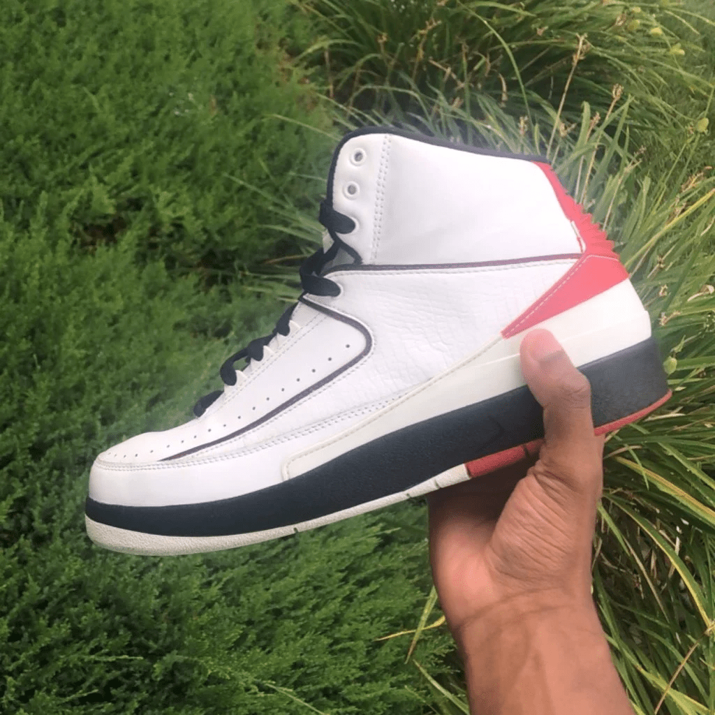 Giày Nike Air Jordan 2 Retro QF 'Varsity Red' 2010 395709-101 - Ảnh 4