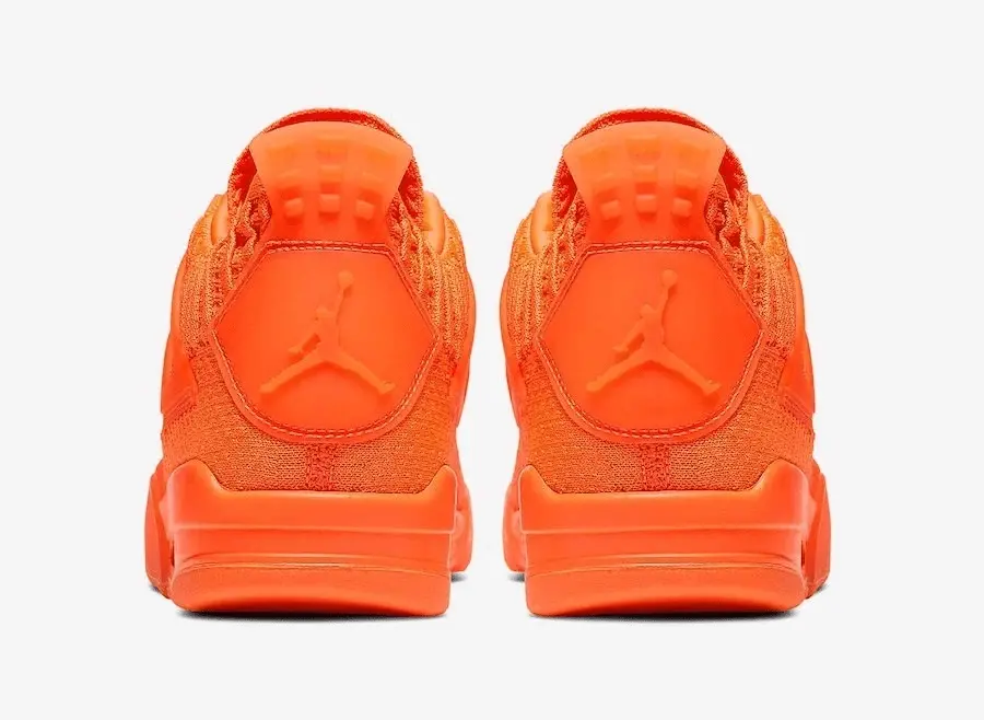 Giày Nike Air Jordan 4 Flyknit 'Total Orange' AQ3559-800 - Ảnh 4